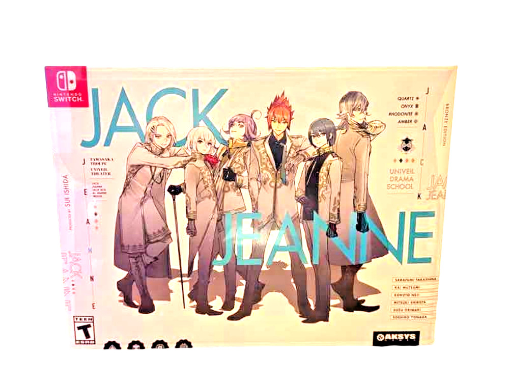 Jack Jeanne Bronze Edition Nintendo Switch Aksys Games Box Set